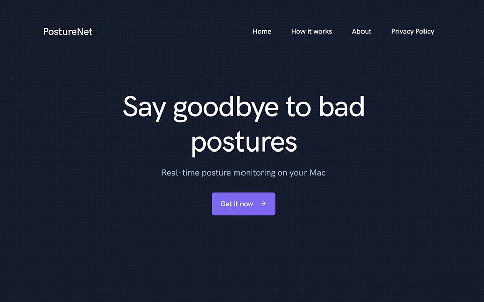 Posture Reminder AI
