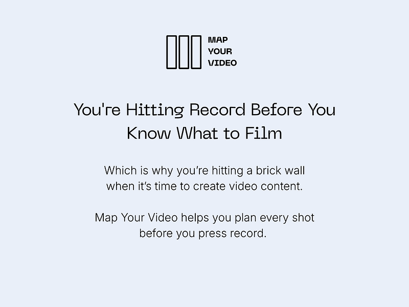 Map Your Video