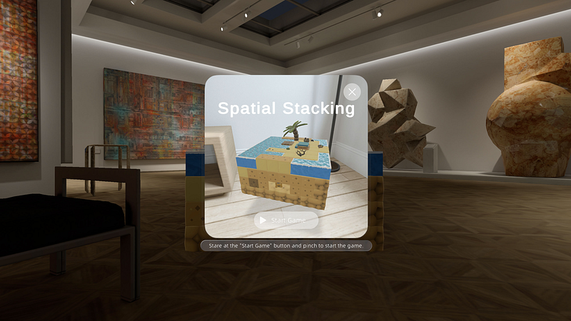 Screenshot of Spatial Stacking