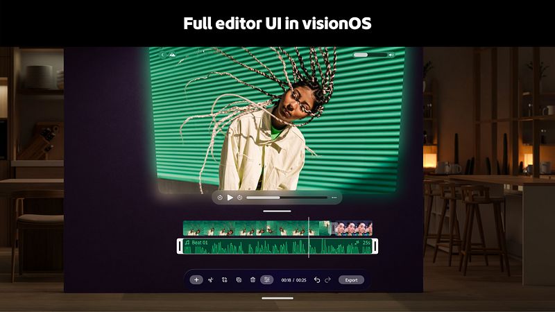 Screenshot of Adobe Premiere AI Video Editor
