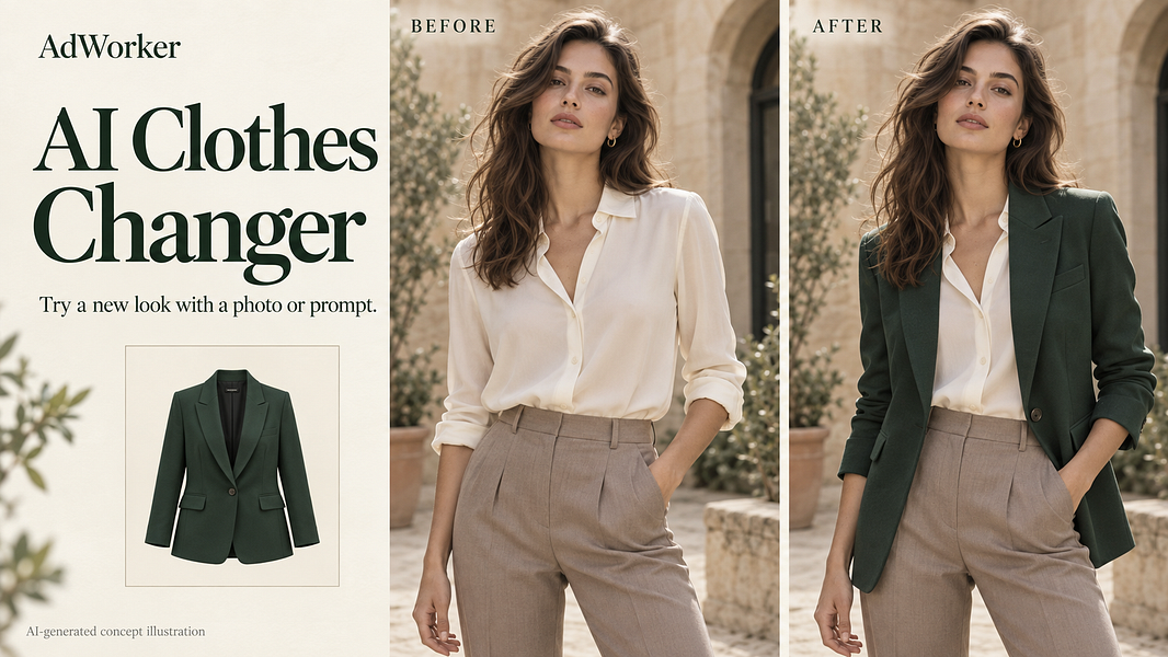 AdWorker AI Clothes Changer