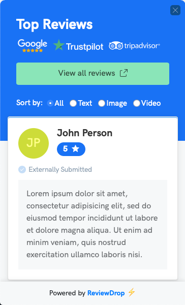 Reviewdrop
