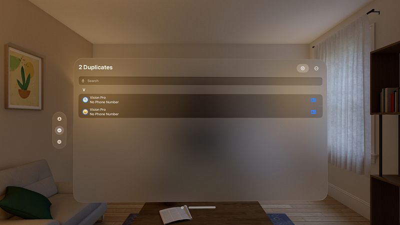 Screenshot of Contact Eclipse