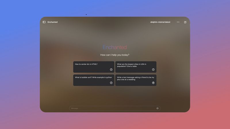 Screenshot of Enchanted Developers Only