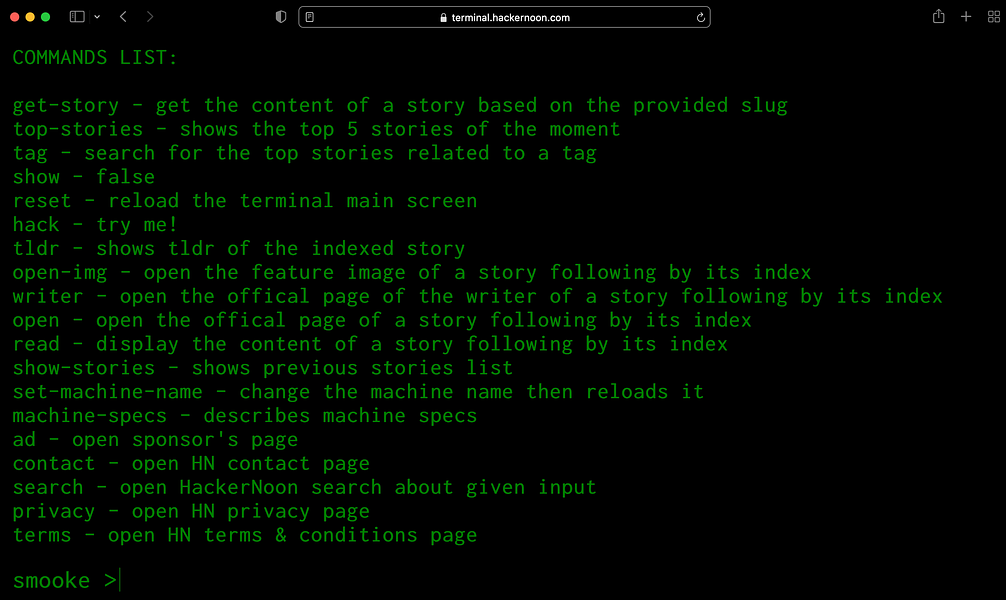 Terminal Reader