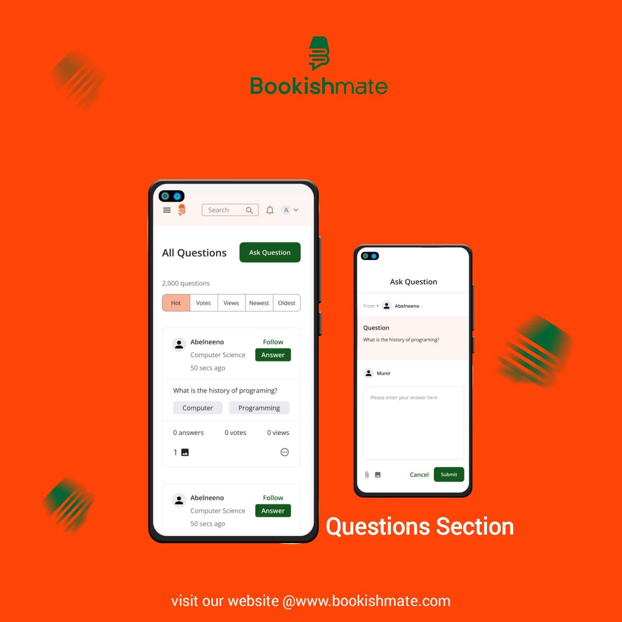 Bookishmate Peertopeer collaborative platform for BetaList
