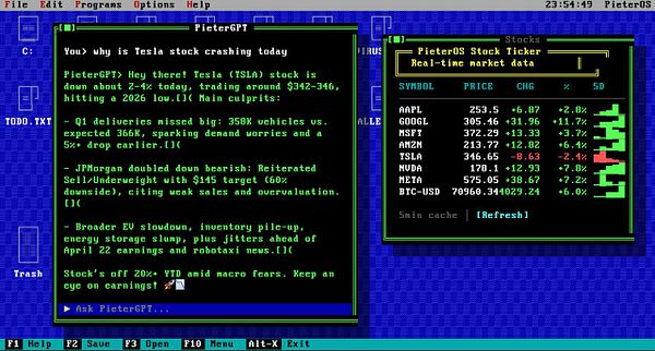 A detailed line chart depicting the live stock prices of multiple companies with x-axis showing dates and y-axis showing stock prices.