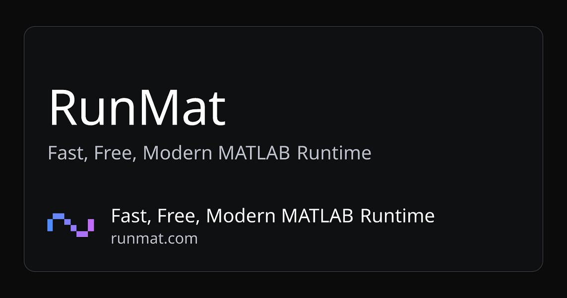 RunMat