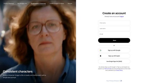 Side-by-side comparison of two AI service login pages, ChatGPT and Bing AI, displayed on computer screens.