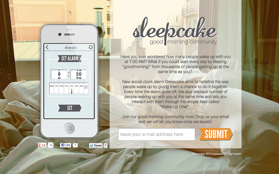 Sleepcake