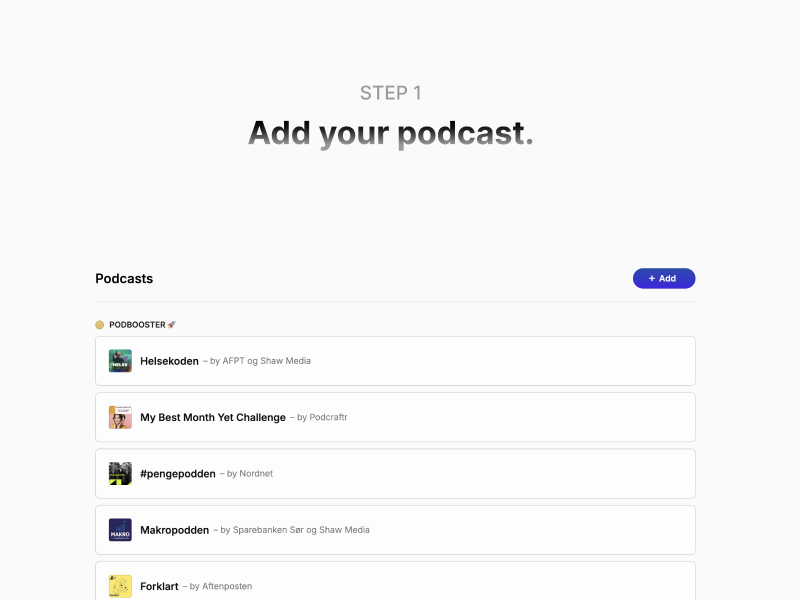Podbooster.io