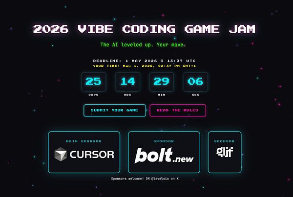 Screenshot of a web page with a header, a sponsors section, a hero section, navigation menu, and social media icons.