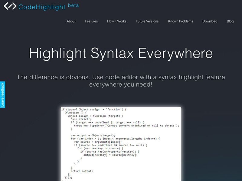 CodeHighlight