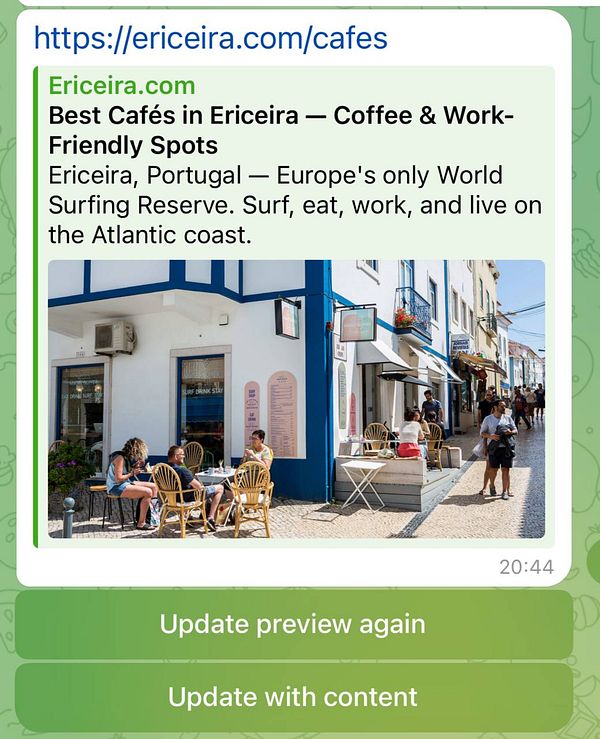 Digital illustration of a scenic beach town with a clear blue sky, beach, and ocean waves near Ericeira.