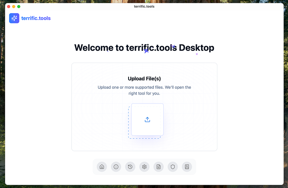 terrific.tools Desktop