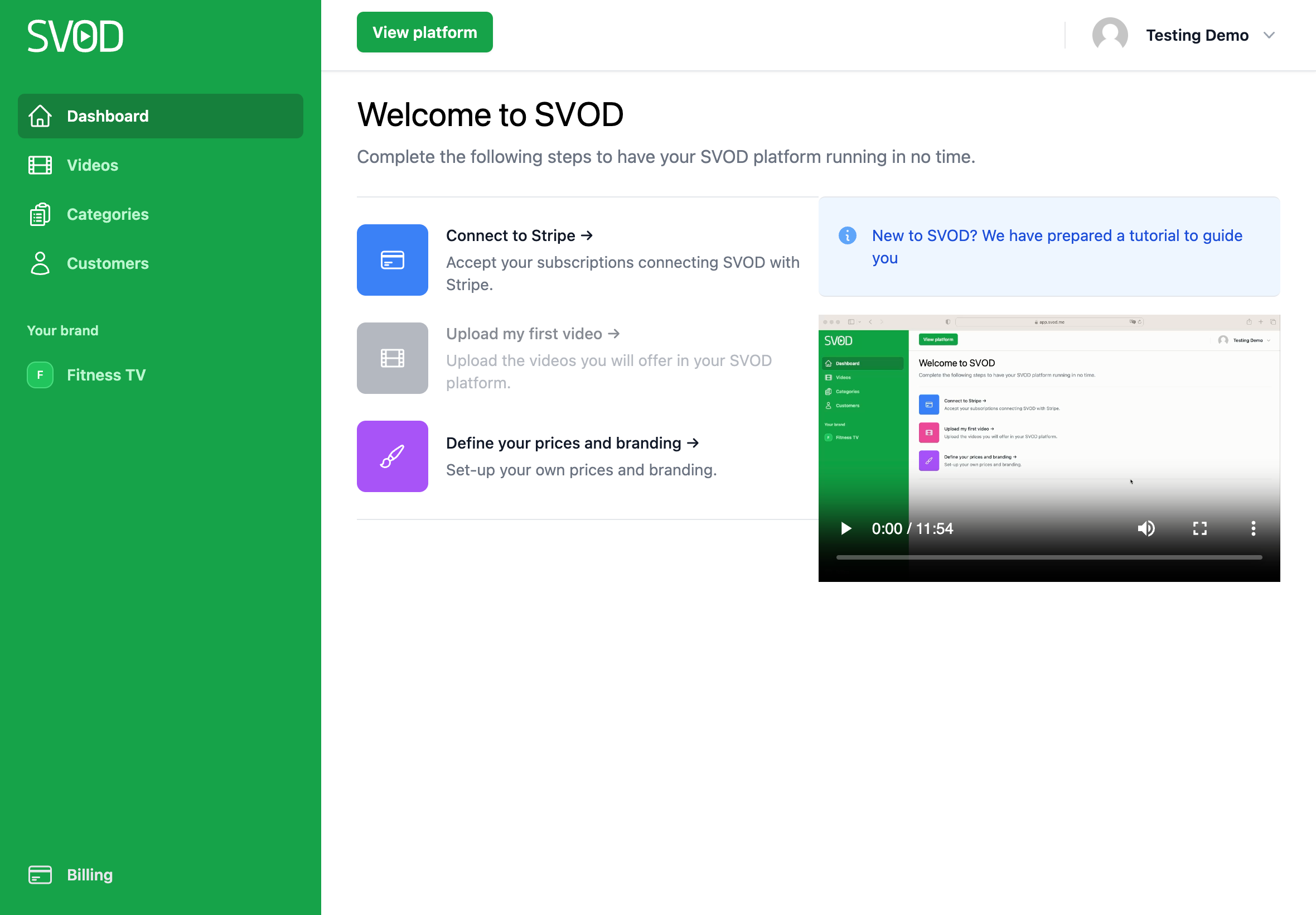 SVOD: Create your own video subscription platform | BetaList