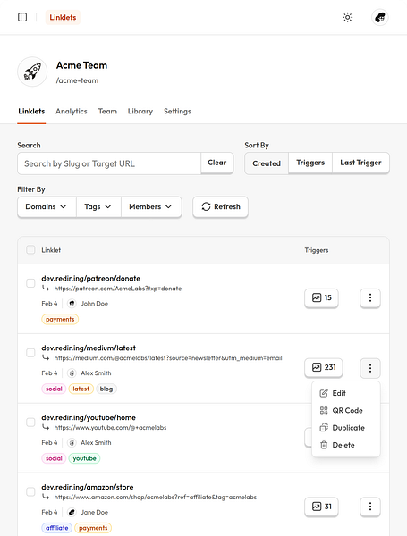 Linklet.io