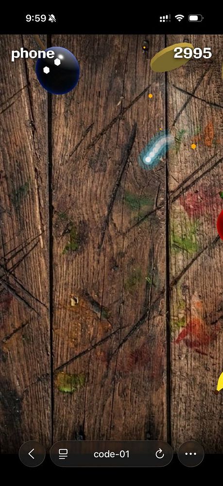 Screenshot of a pixel art style game featuring a cannon and a bomb with labeled controls.