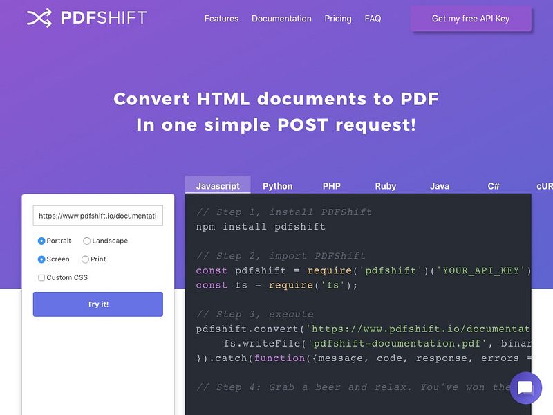 PDFShift