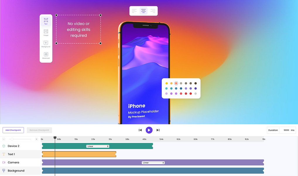 App Promo by Previewed