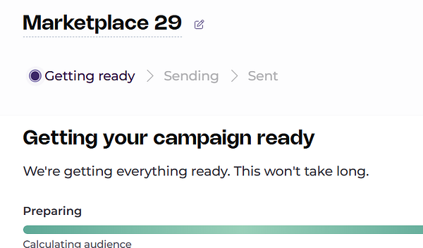 Screenshot of a website announcing the launch of a new job board feature targeted at startups and small businesses.