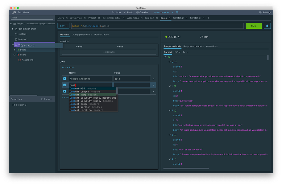 TestMace