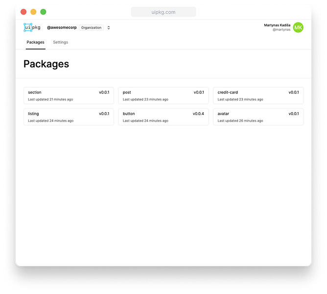 uipkg