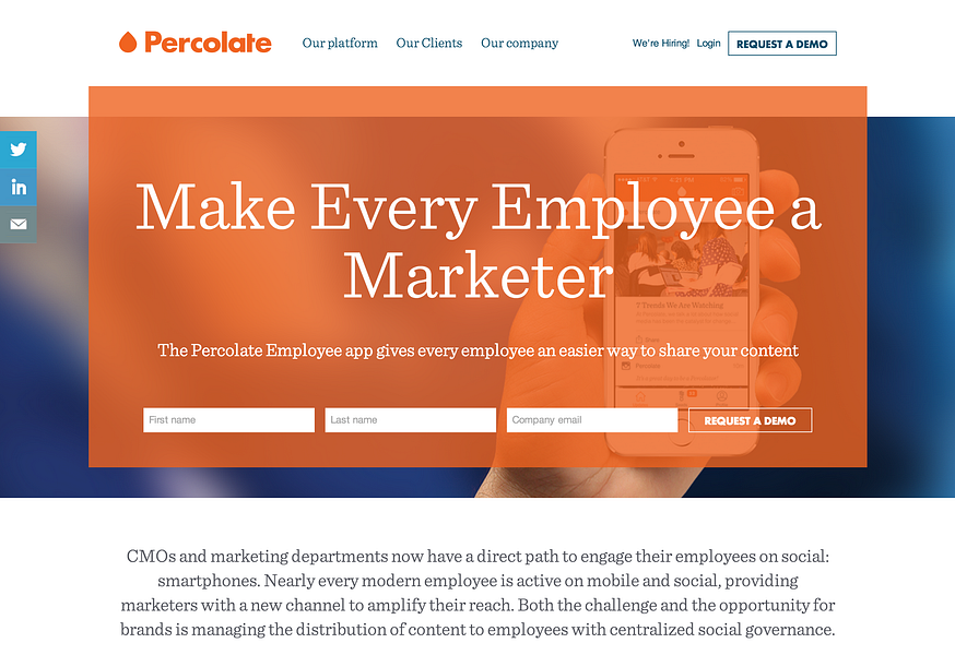 Percolate Employee
