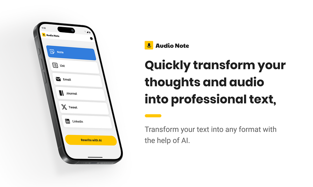 Audio Note AI