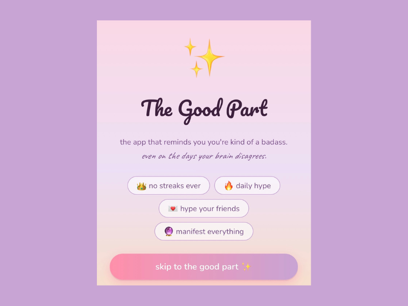 The Good Part