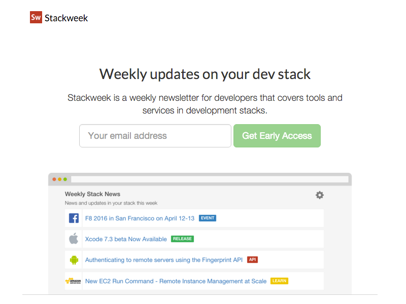 Stackweek