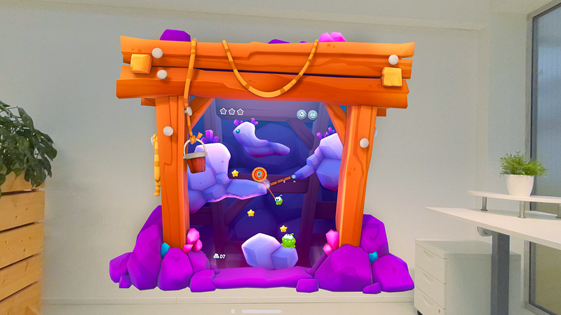 Screenshot of Cut the Rope 3