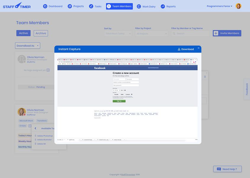 StaffTimerApp