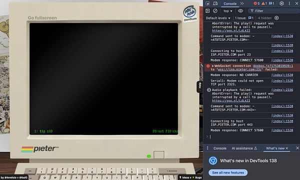 A vintage computer interface displays connection attempts to an ISP using DOS and KA9Q NOS software.