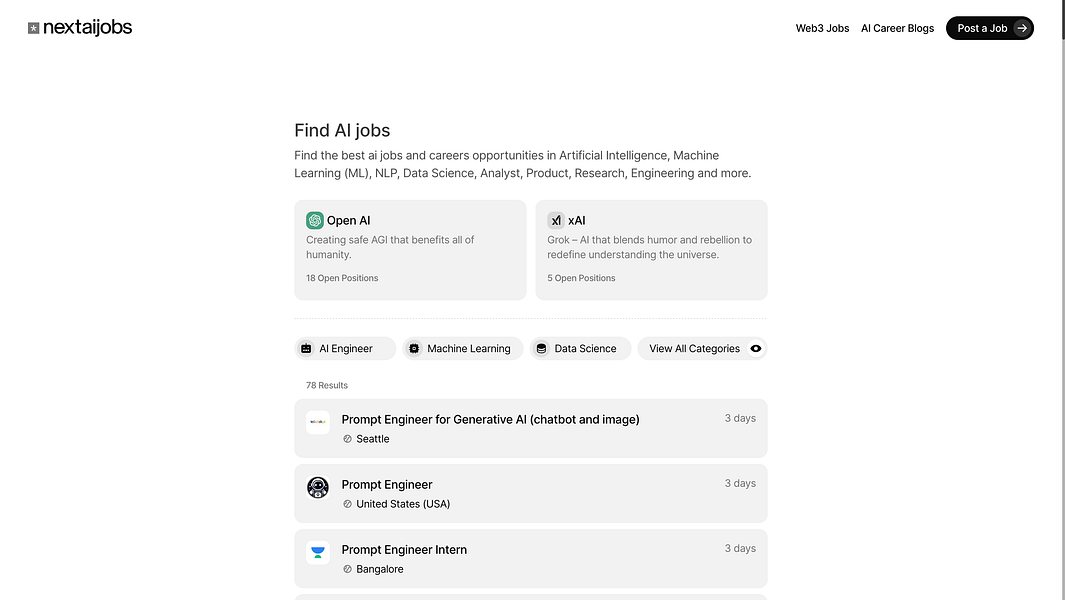 Next AI Jobs