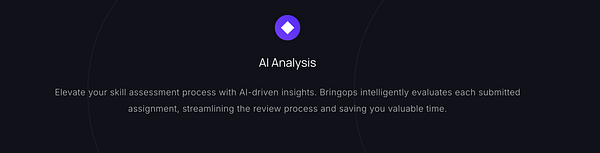 The image features a section titled 'AI Analysis' with a description of its benefits.
