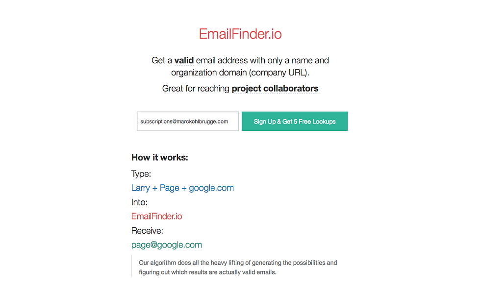 EmailFinder