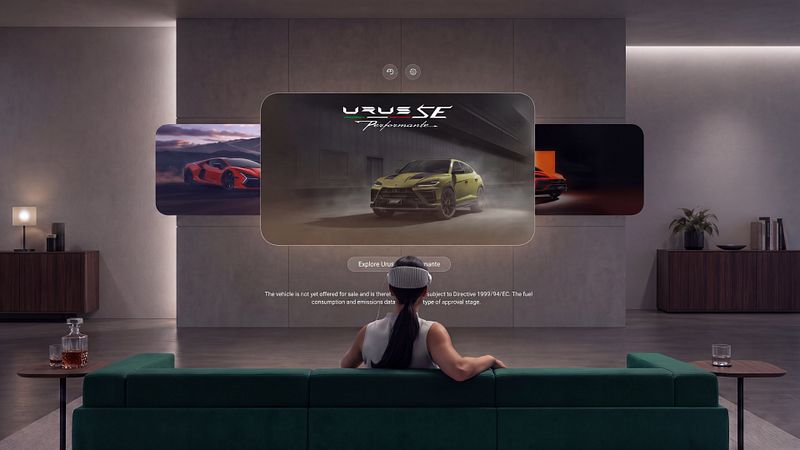 Screenshot of Lamborghini