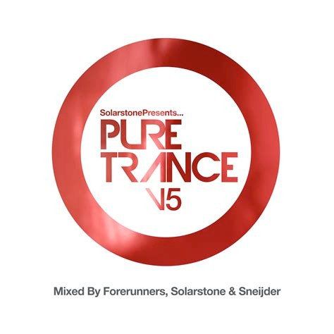 The image features the cover art for 'Solarstone Pure Trance Vol. 5'.