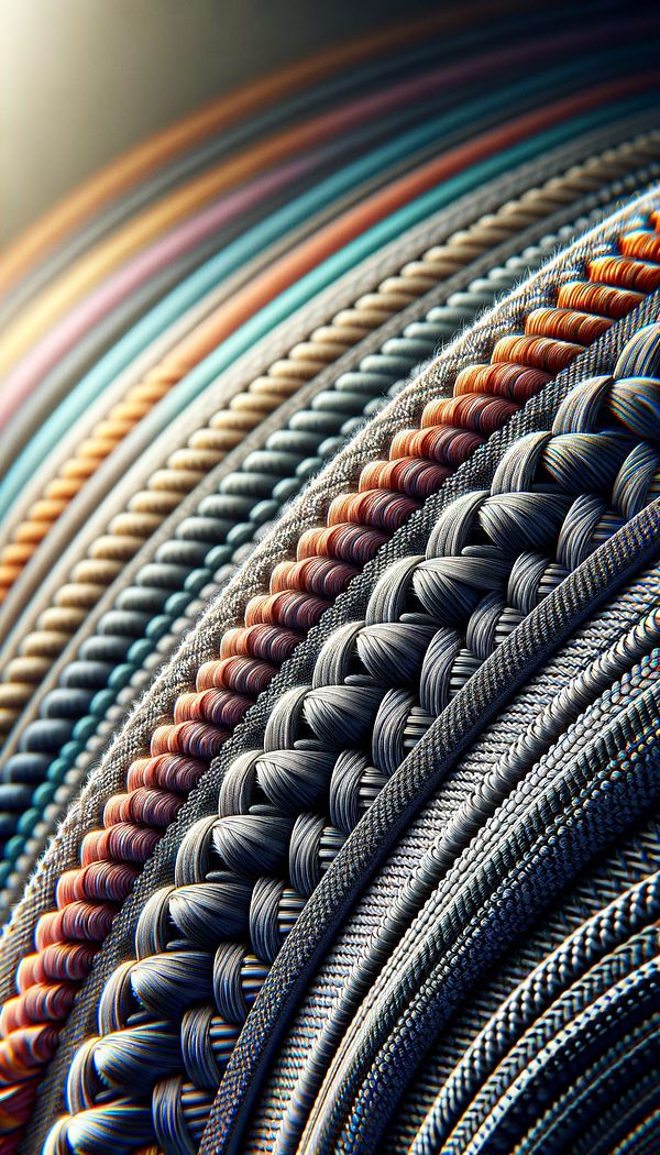 A close-up image of the edge of a fabric showing a tightly woven selvage, with visible manufacturer details and color codes.