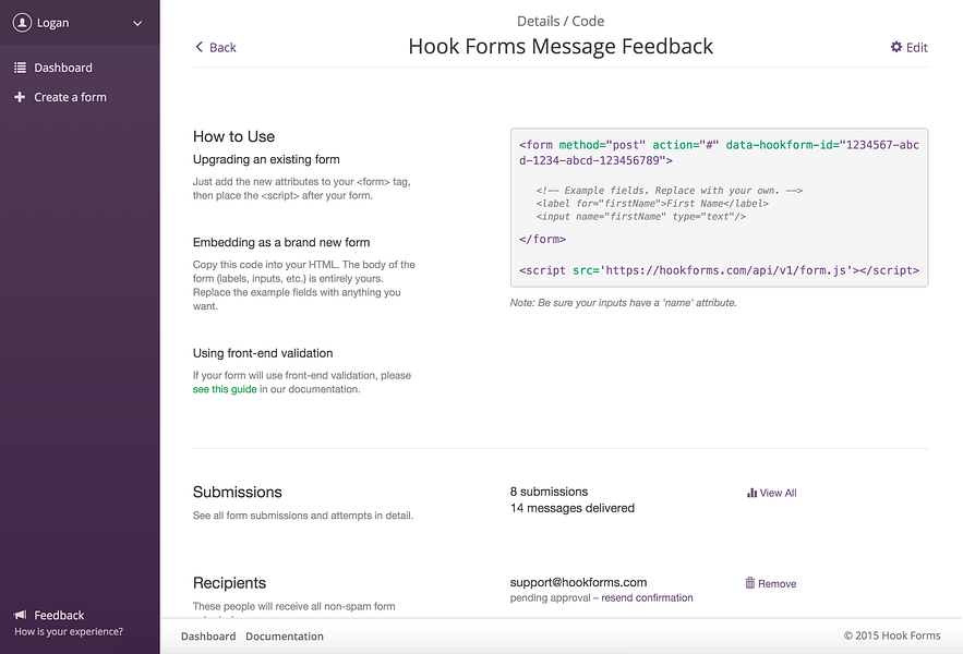 Hook Forms