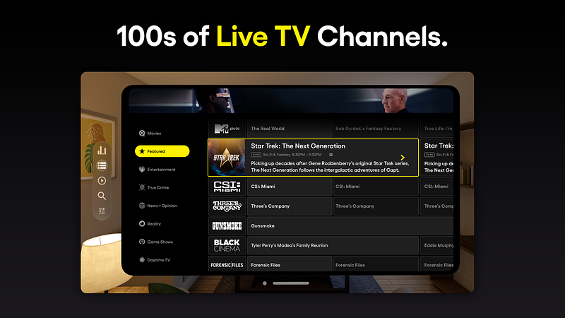 Screenshot of Pluto TV: Watch & Stream Live