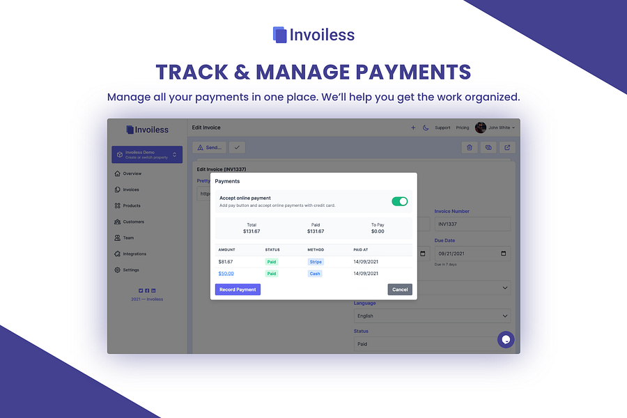 Invoiless