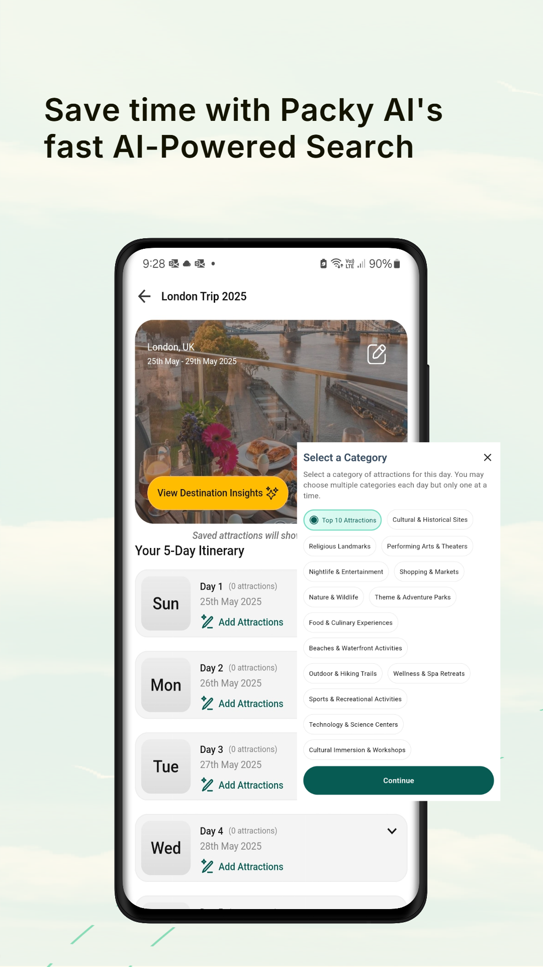 Packy AI: Plan your next travel in seconds with AI-powered | BetaList