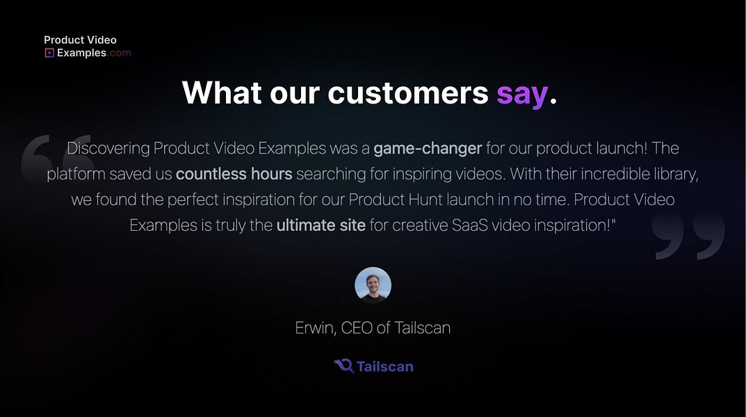 Product Video Examples