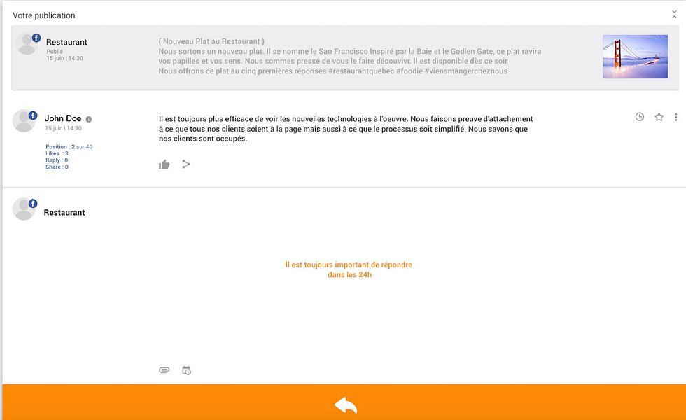 Reponse