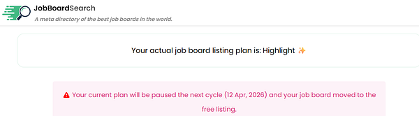 Screenshot of a code editor showing a function named 'editJobBoard' handling job visual AI changes.