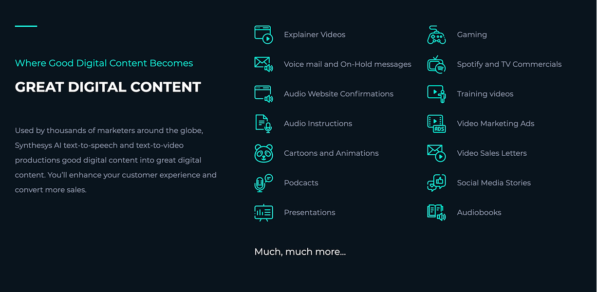 Synthesys AI Studio Real Humans & Real Voices helps you BetaList