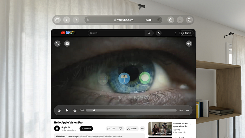 Screenshot of Enhanced YouTube