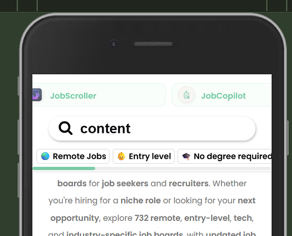 Screenshot of a job board website leaderboard with job listings and an 'Add Job Openings' button.